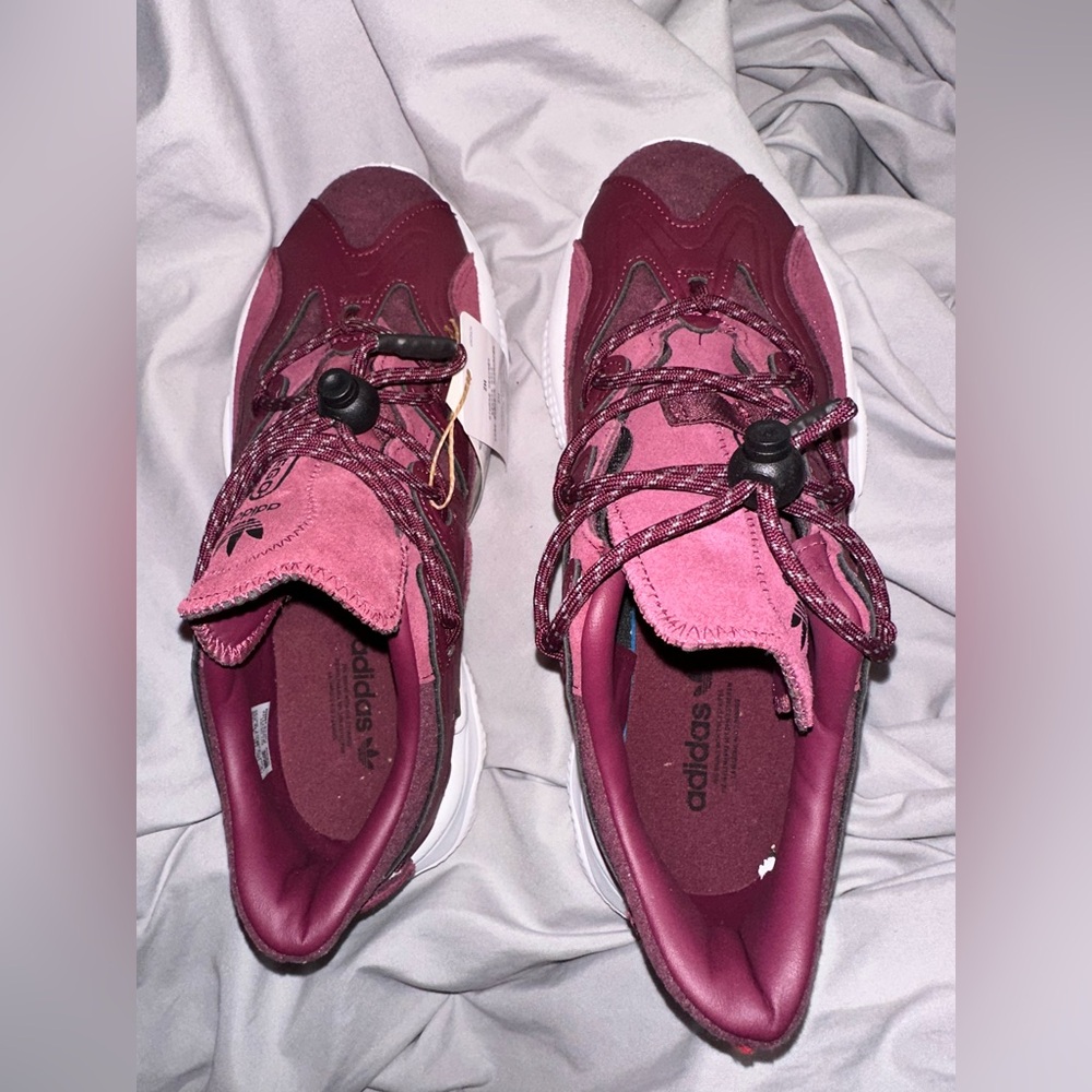 Adidas Women's Burgundy Sneakers